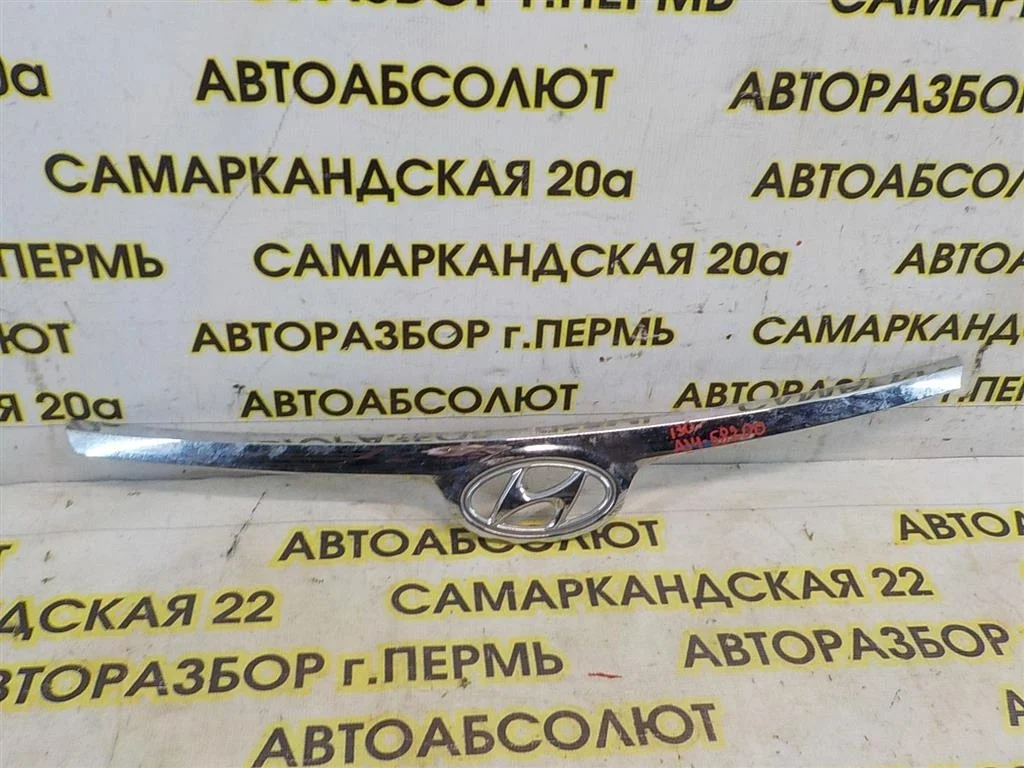 Накладка на решетку радиатора Hyundai i30 (FD) 2007-2012