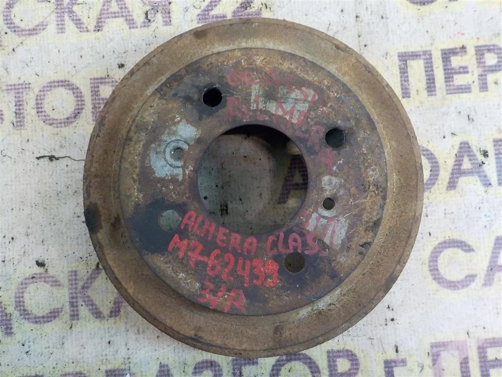 Барабан тормозной Nissan Almera Classic (B10) 2006-2012