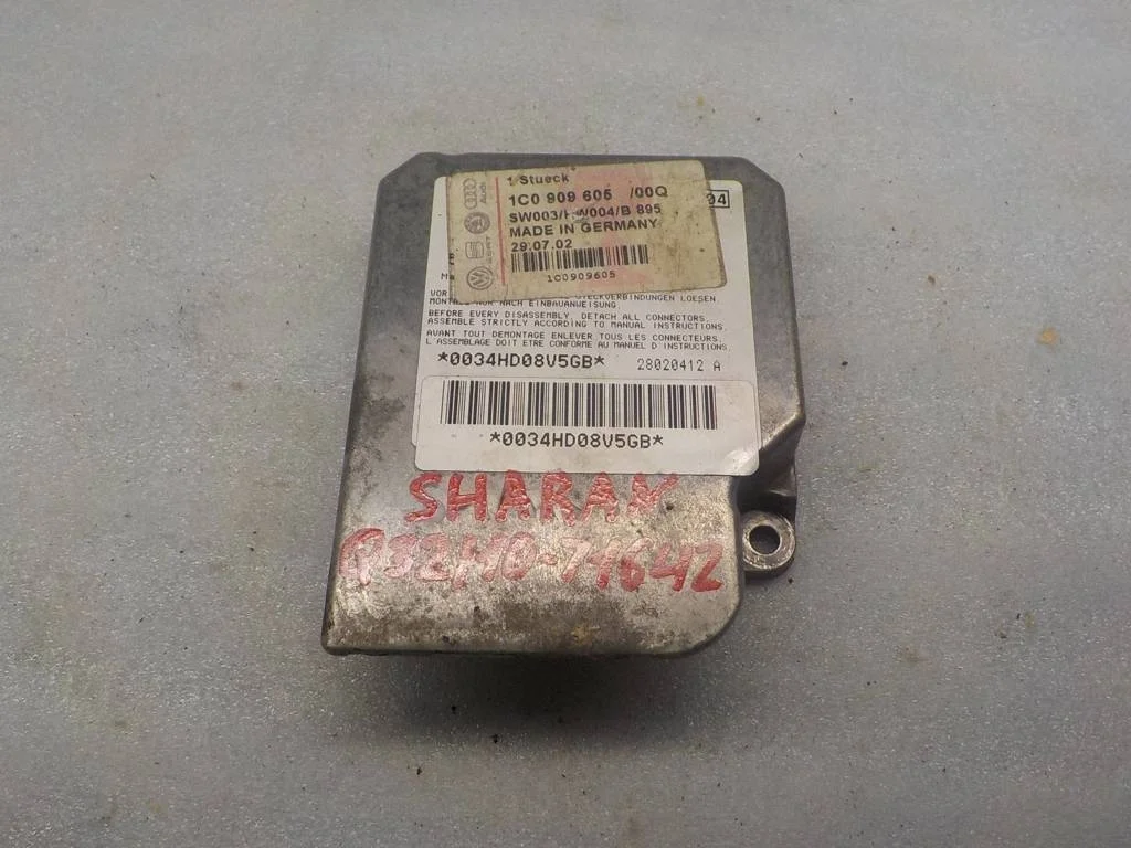 Блок управления AIR BAG Volkswagen Sharan I (7M) 1995-2010