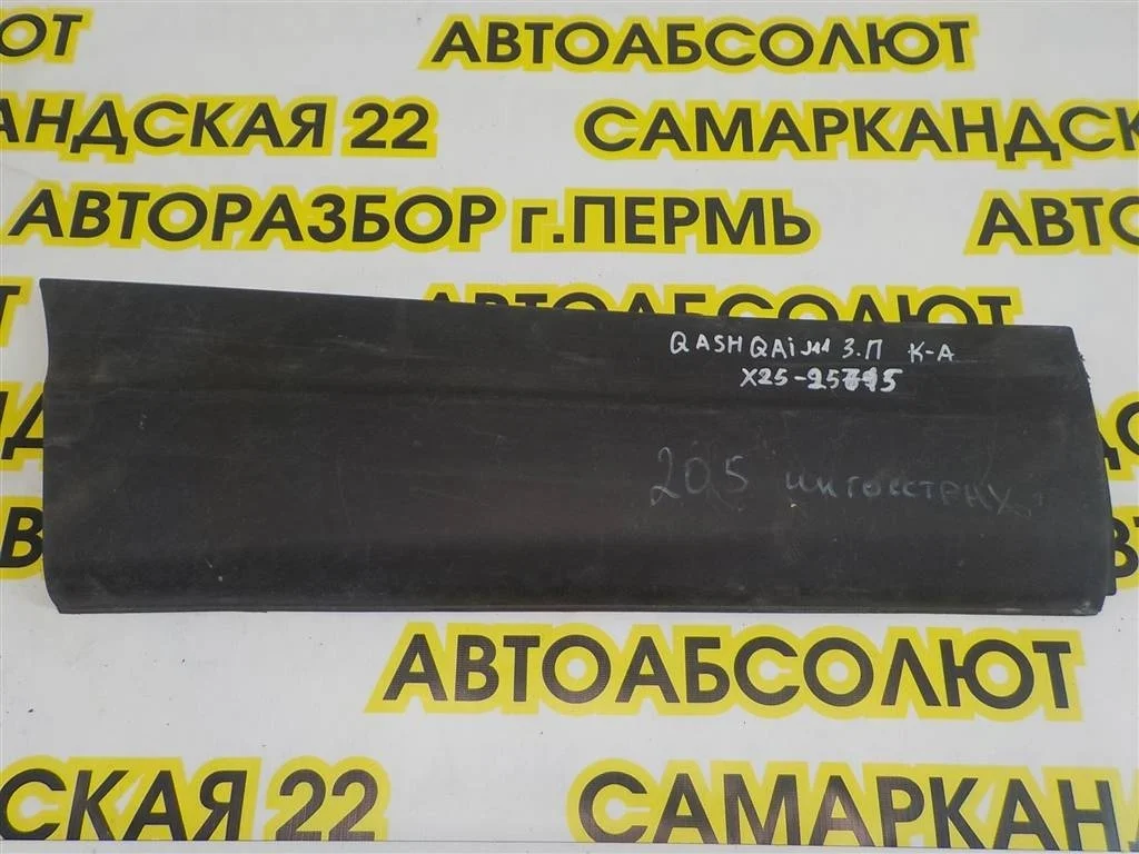 Накладка двери задней правой Nissan Qashqai (J11) 2013>