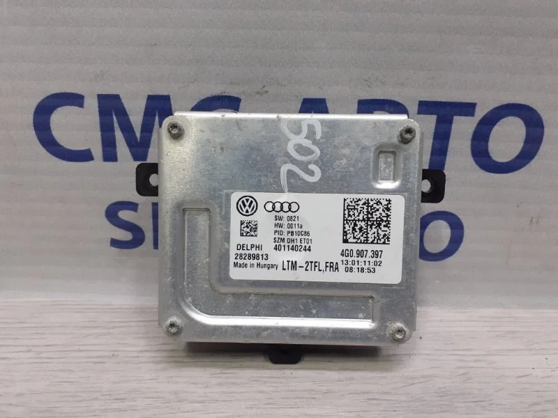 Блок управления фарой Audi A7 4G0907697F C7 3.0 CGW