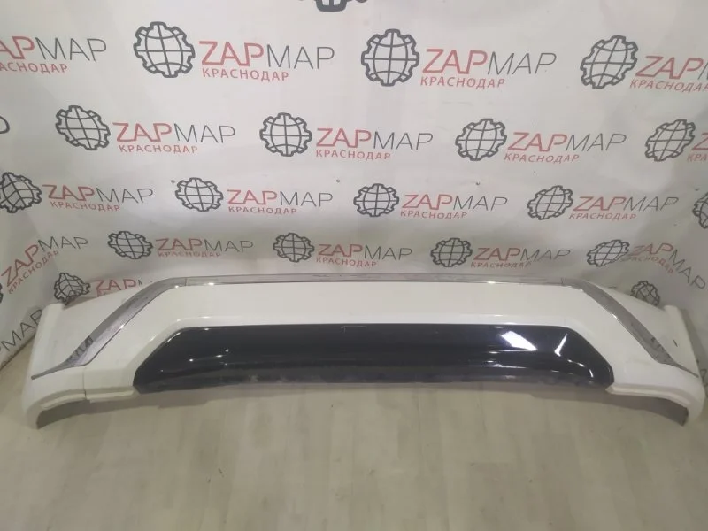 Спойлер бампера Toyota Land Cruiser 2015-2019 J200