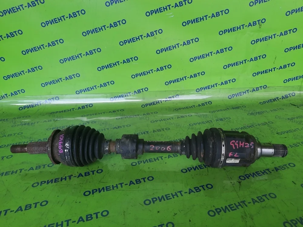 Привод Toyota Vellfire 2008 4342028090 GGH25 2GR-FE, передний левый