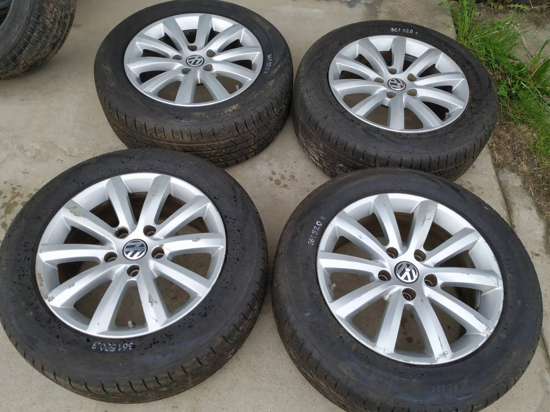 Колеса Volkswagen Touareg 2 7P6 2012