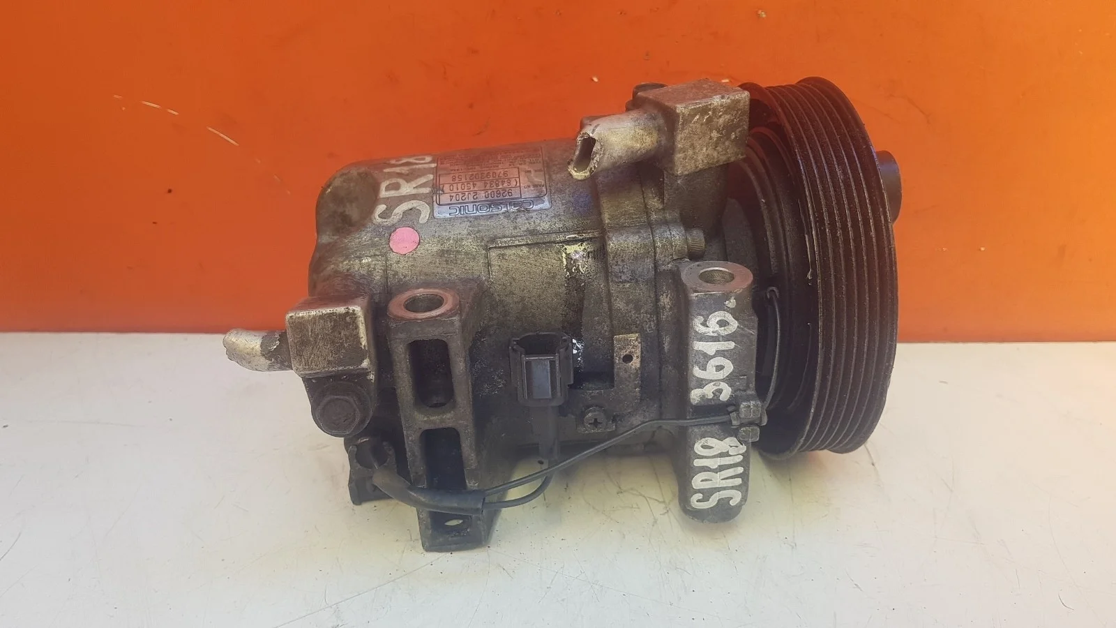 компрессор кондиционера NISSAN AVENIR 1, W10   НИССАН   АВЕНИР   ЕКСПЕРТ   EXPERT    926002j204 1990-1999 (контрактная запчасть)
