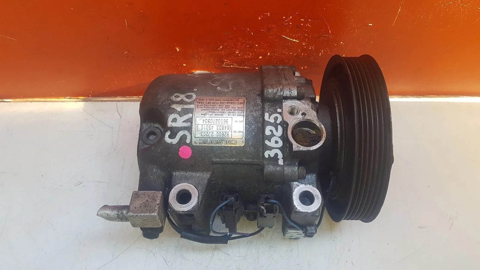 компрессор кондиционера NISSAN PRIMERA 2, P11   НИССАН   ПРИМЕРА   ПРИМЬЕРА    926002j203 1995-2002 (контрактная запчасть)
