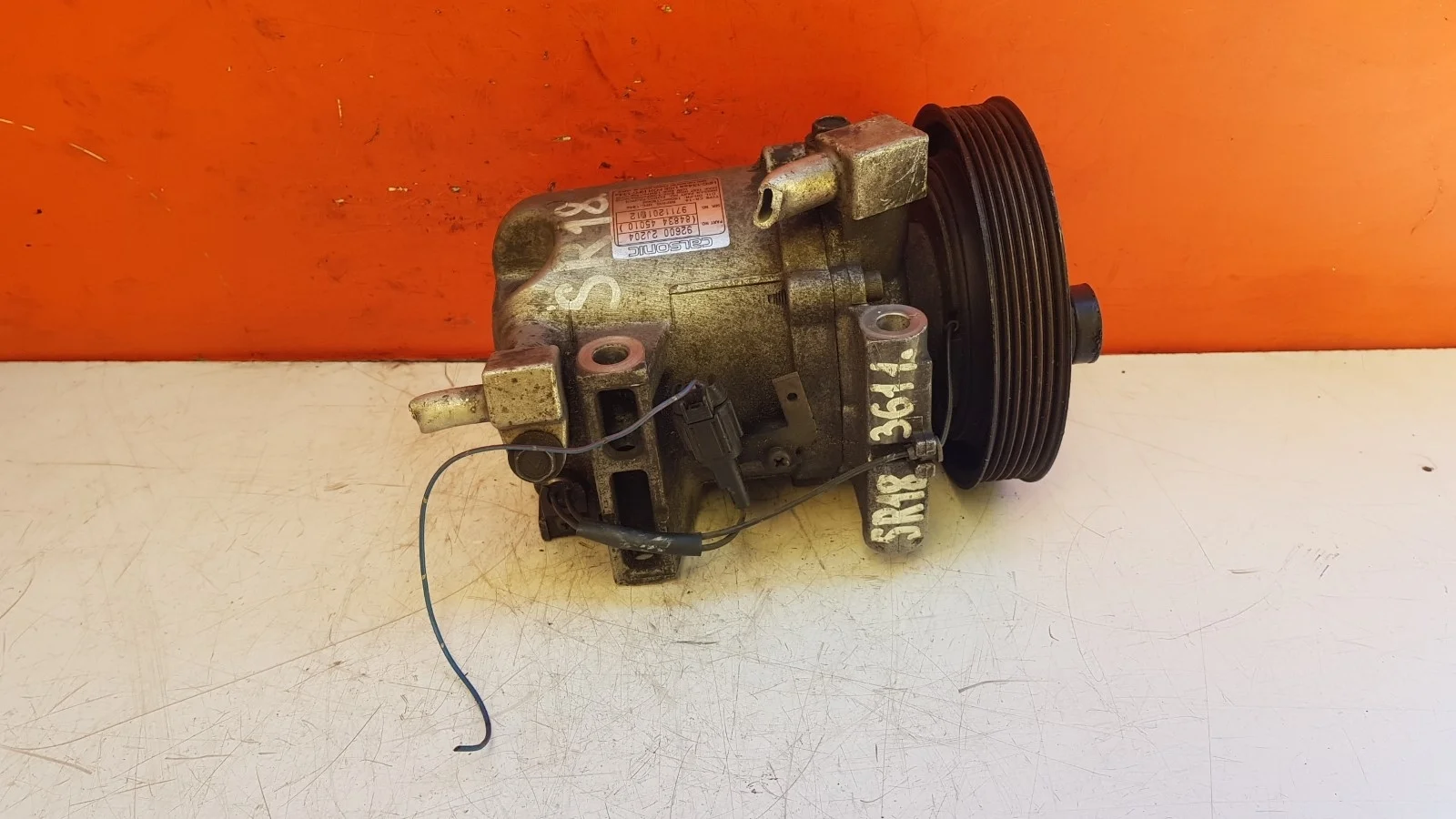 компрессор кондиционера NISSAN AVENIR 1, W10   НИССАН   АВЕНИР   ЕКСПЕРТ   EXPERT    926002j204 1990-1999 (контрактная запчасть)