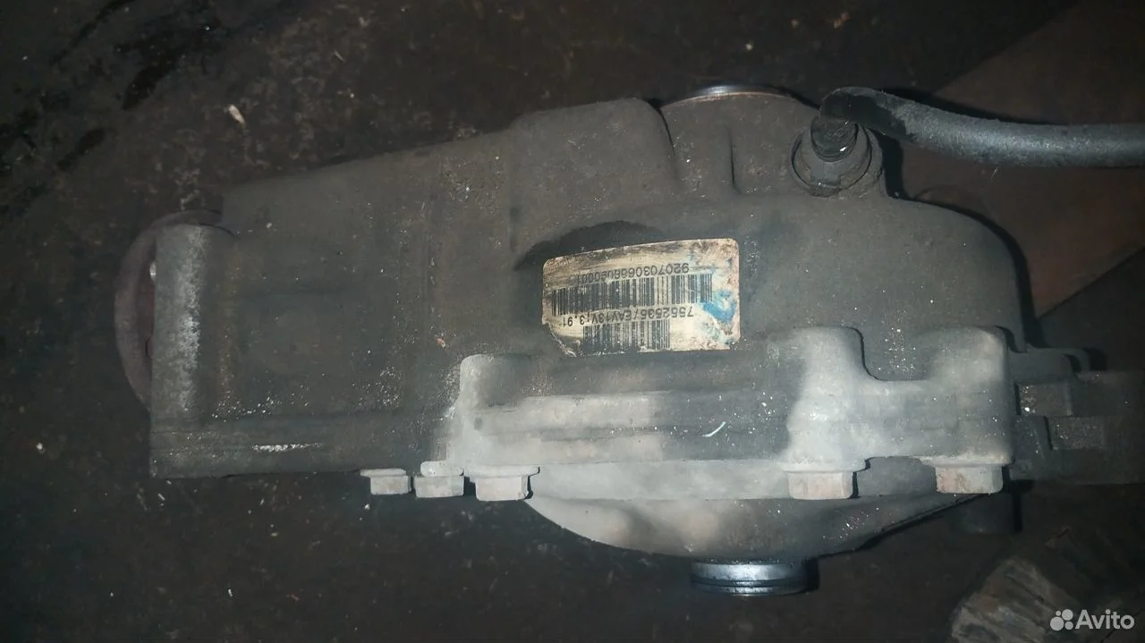 Редуктор 3,91 бмв bmw х5 е70 31507609302