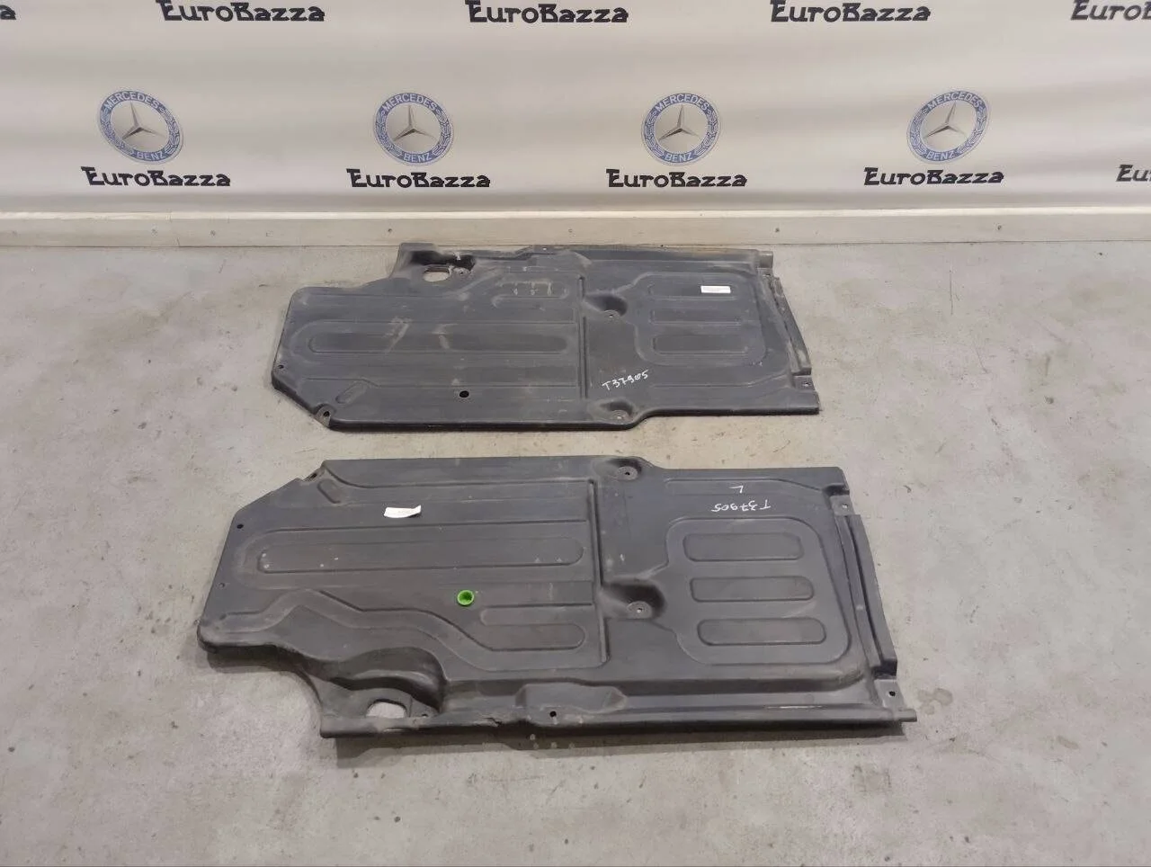 Задняя защита днища Mercedes W211