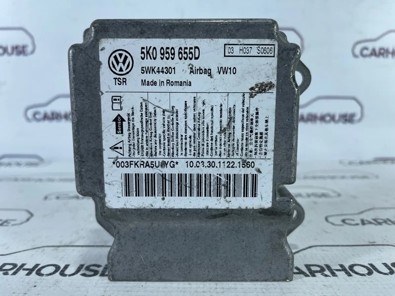 Блок управления аирбаг Volkswagen Golf 6 2009