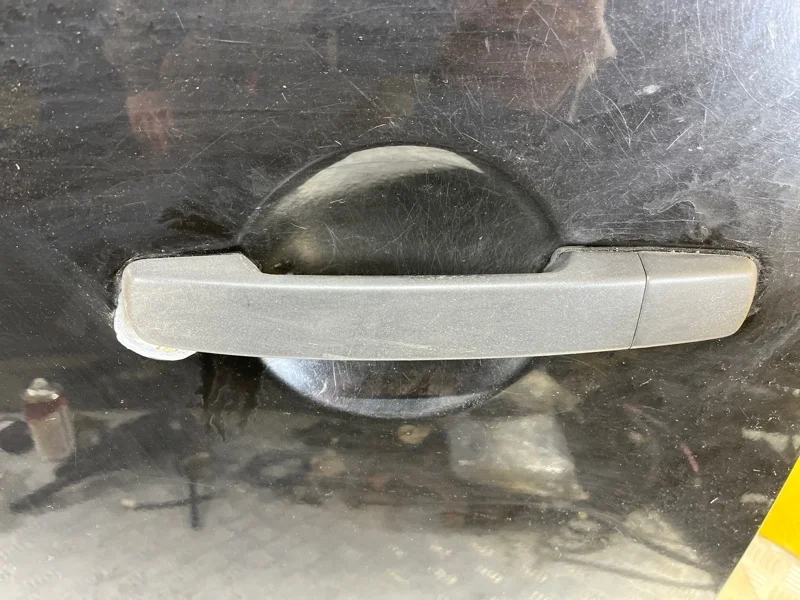 Ручка двери наружная задняя левая Nissan Navara (D40) 2004-2015 2007 80640EB100 ПИКАП 2.5 D YD25DDTI