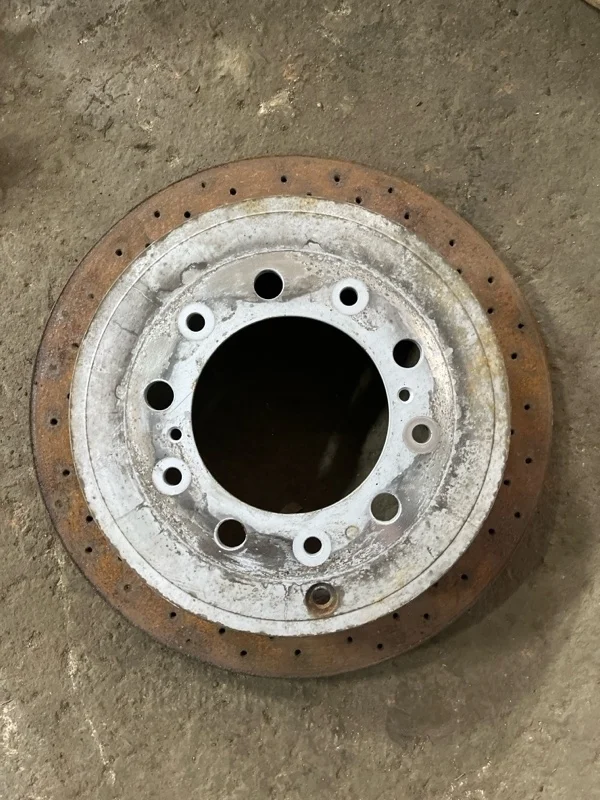 Диск тормозной задний Toyota Land Cruiser 200 (2008-2021) 2008 4243160290 ВНЕДОРОЖНИК 4.5 D 1VDFTV