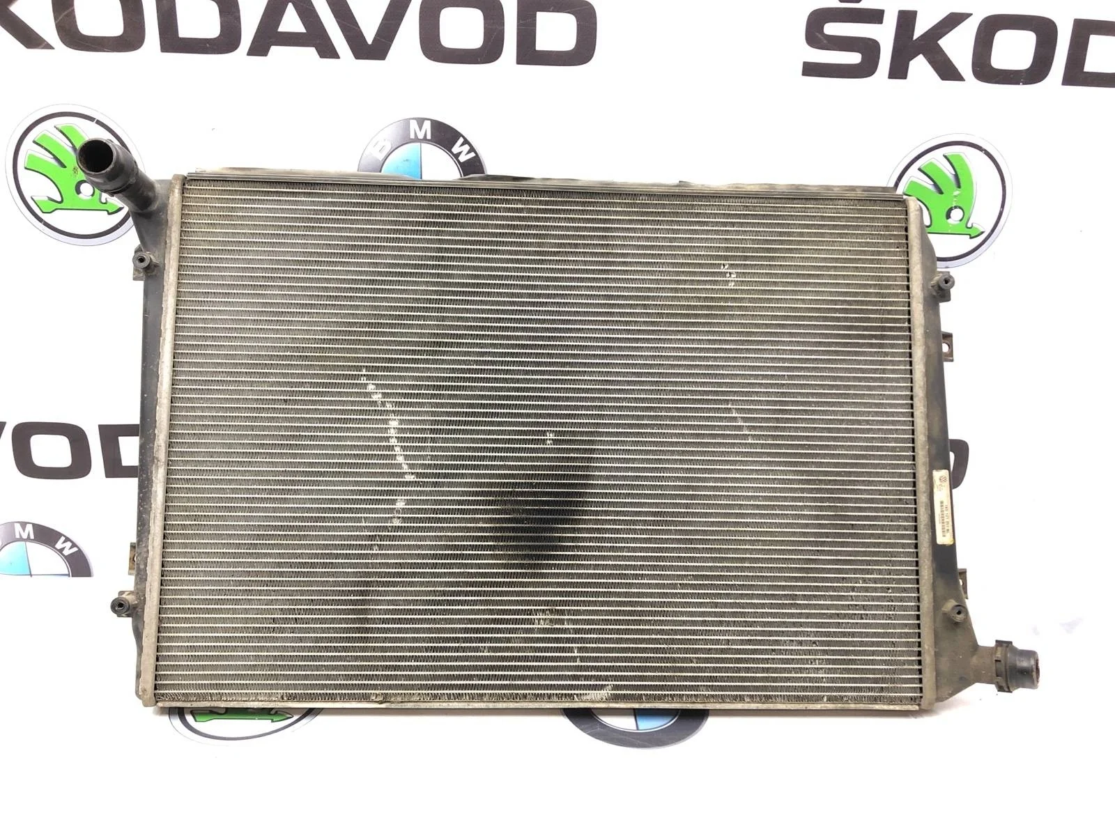 Радиатор охлаждения двигателя Skoda Octavia 2012 1K0121251BL A5 (1Z)