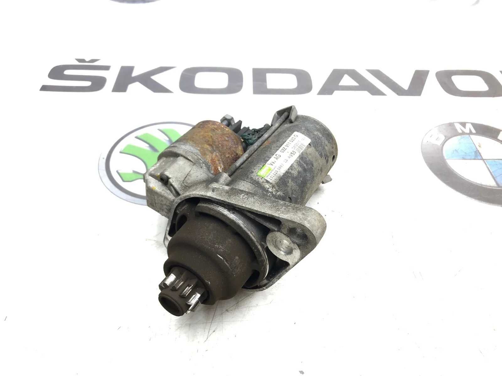 Стартер МКПП Skoda Octavia 2011 02Z911023G A5 (1Z) 1.8 CDAB