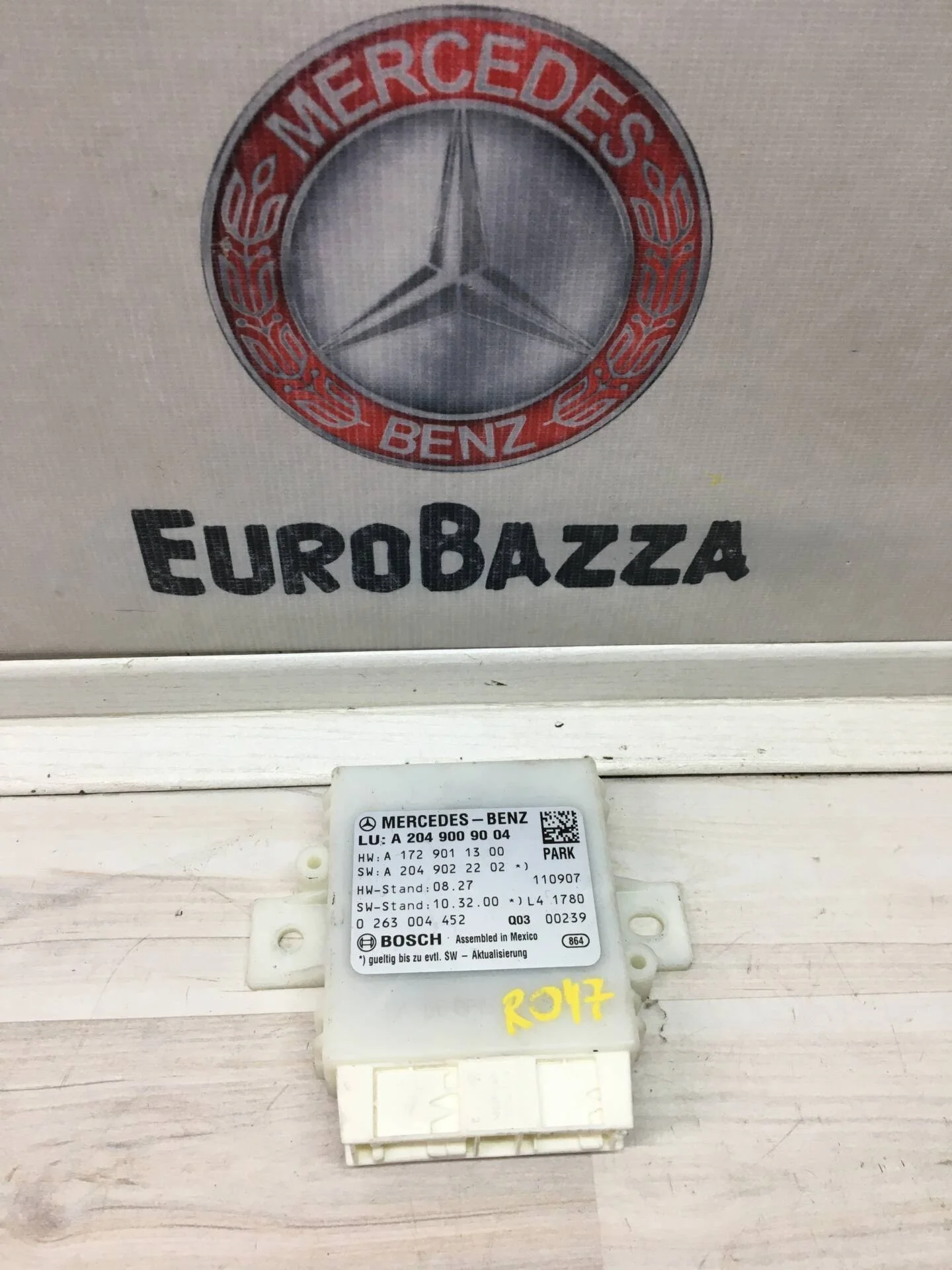 Блок управления парктроником Mercedes W204