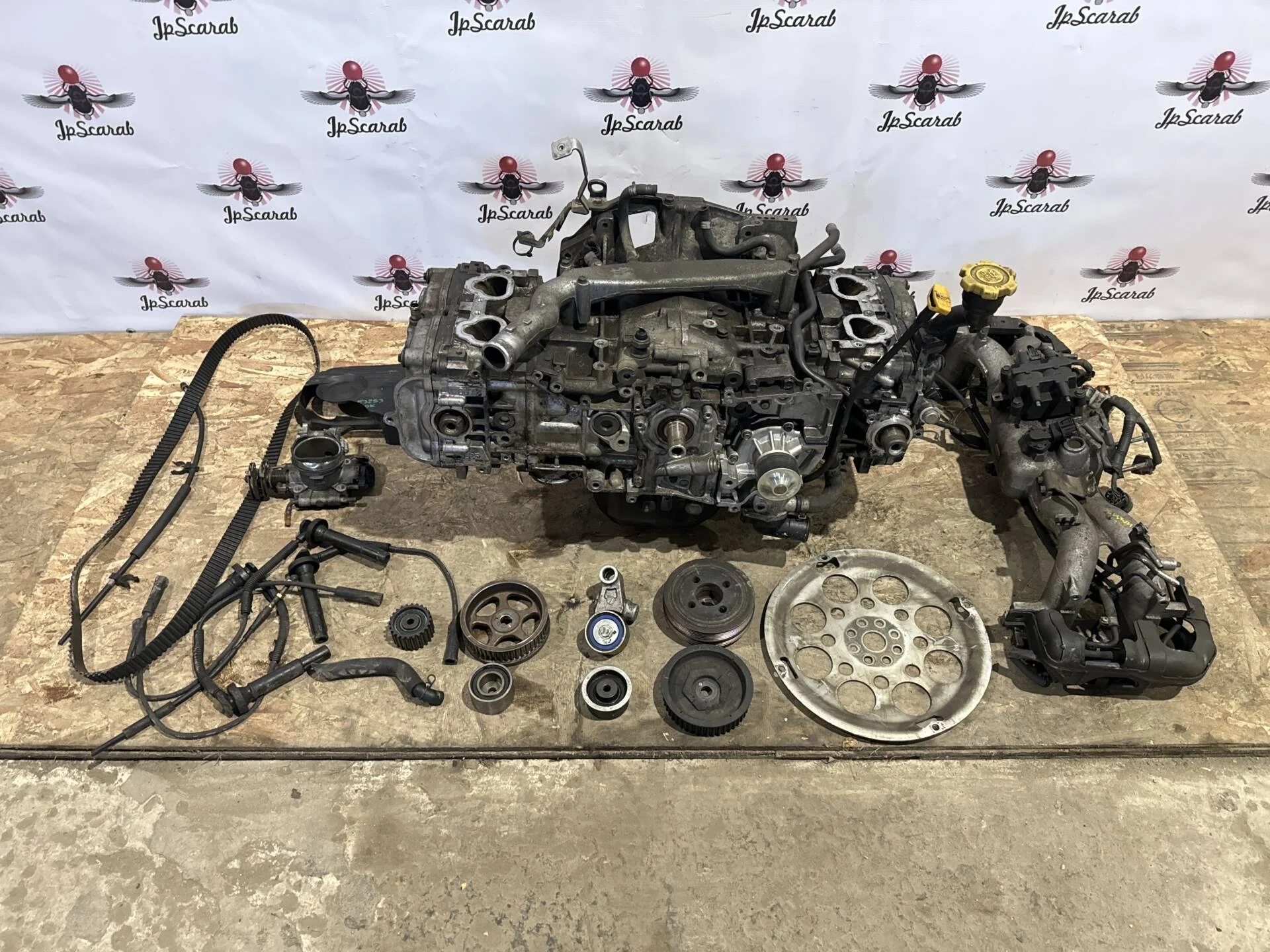 Двигатель Subaru Forester SG6 EJ251 Под ремонт