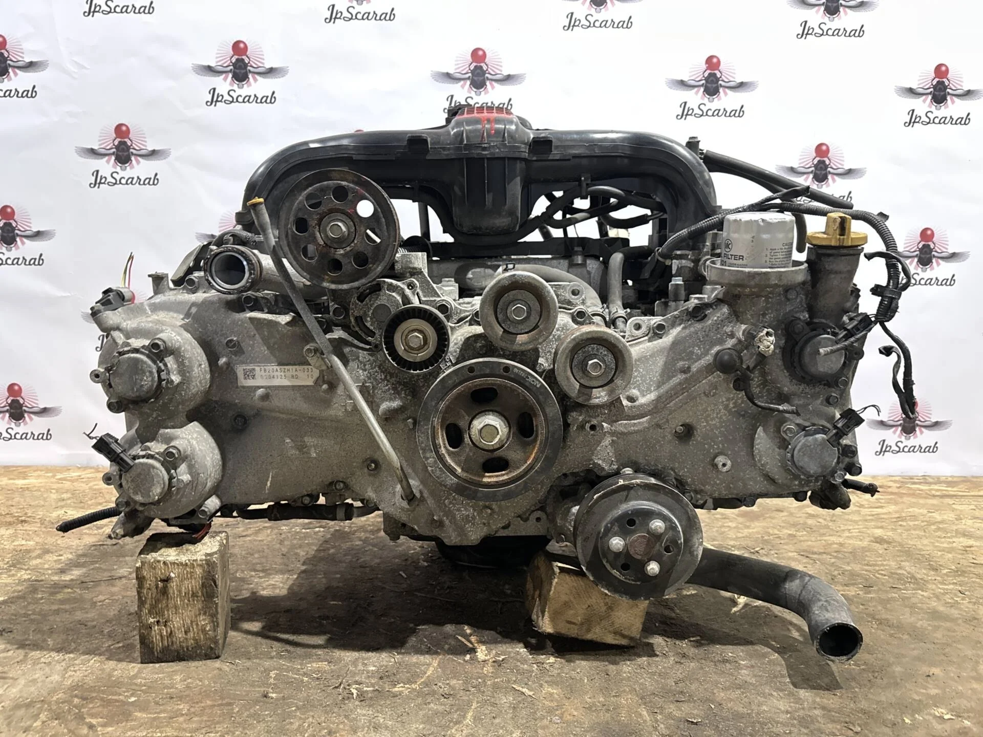 Двигатель Subaru XV GP FB20