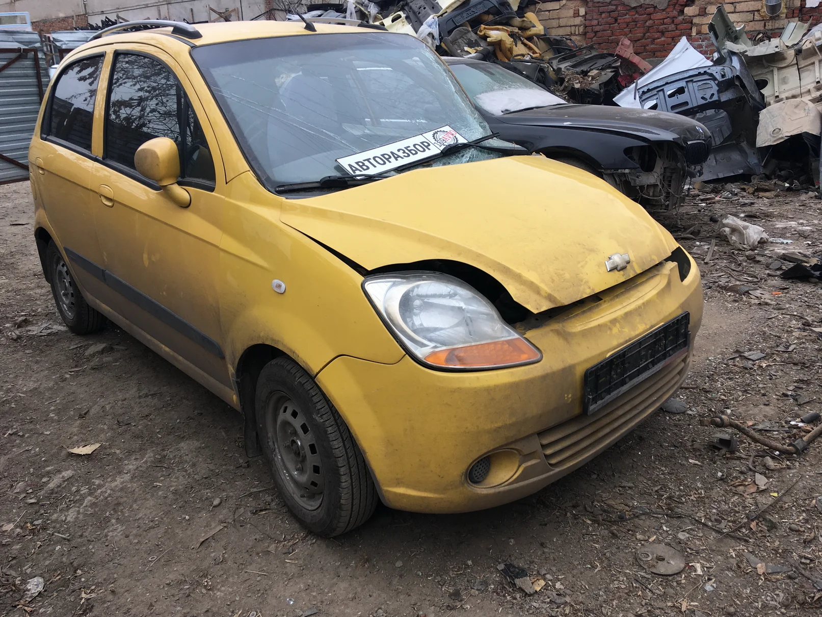 Продажа Chevrolet Spark 0.8 (51Hp) (F8CV) FWD MT по запчастям