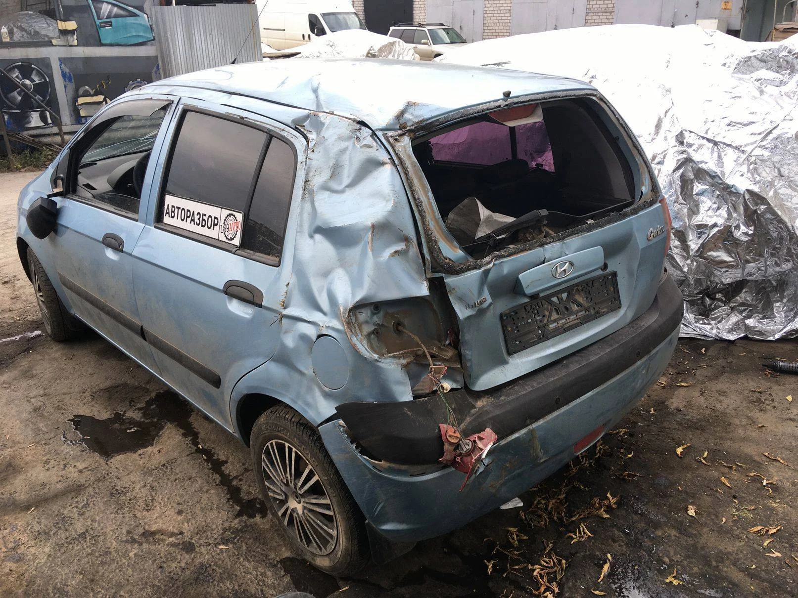 Продажа Hyundai Getz 1.4 (97Hp) (G4EE) FWD MT по запчастям