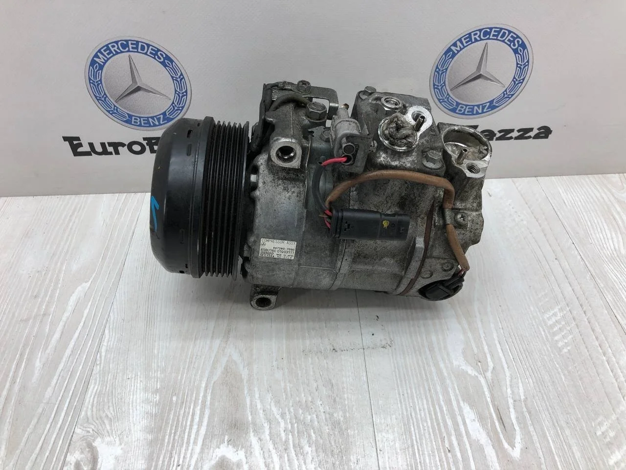 Компрессор кондиционера Mercedes Om651