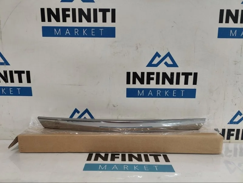 Молдинг крышки багажника нижний Infiniti Qx80 Z62