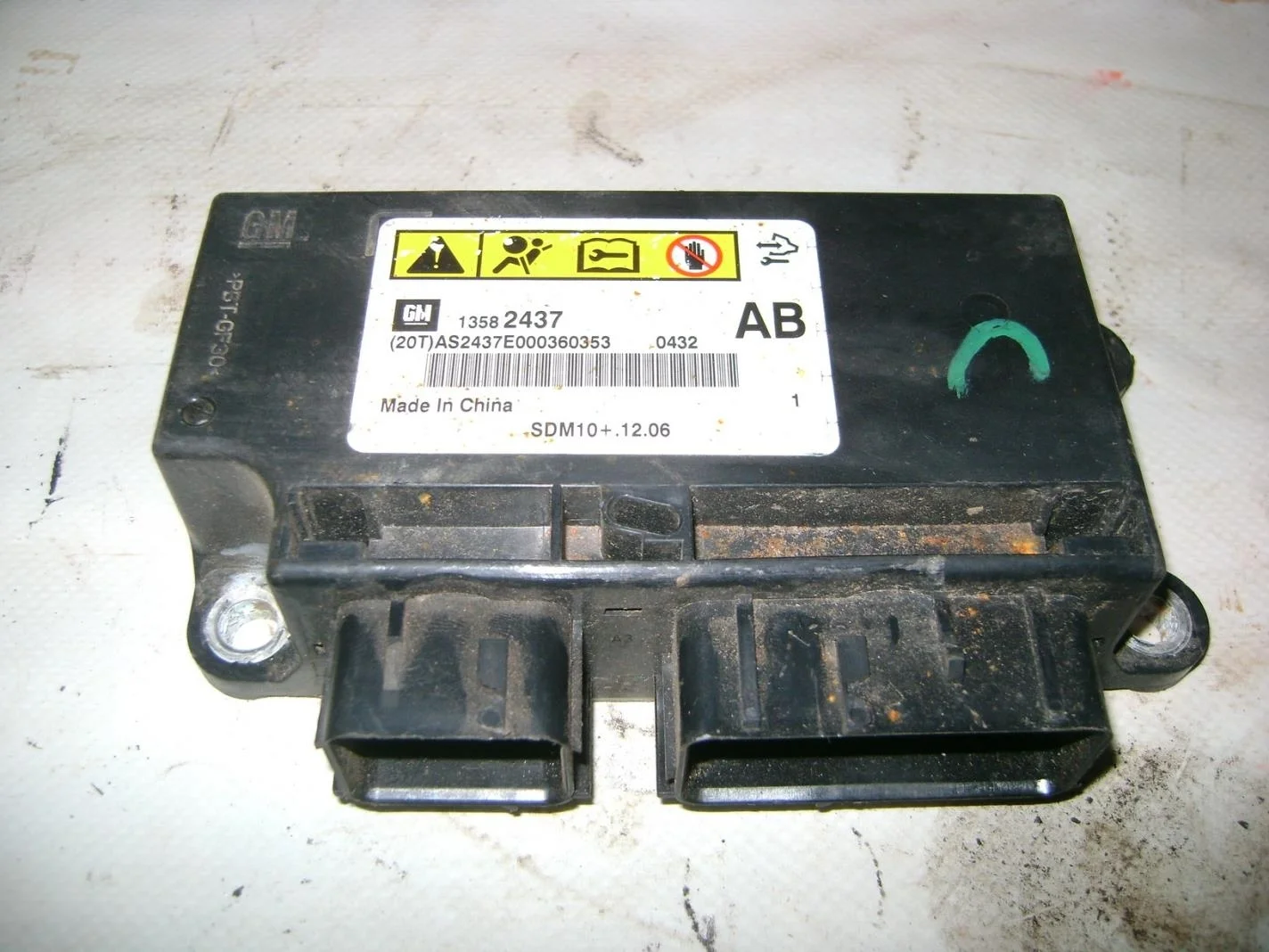 блок управления air bag Chevrolet Cruze (J300) 2009-2016