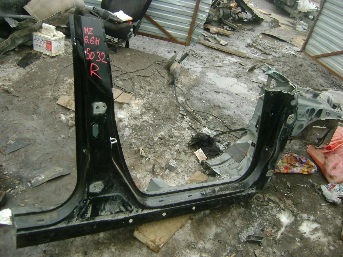 порог со стойкой Mazda Mazda 6 (GH) 2007-2012