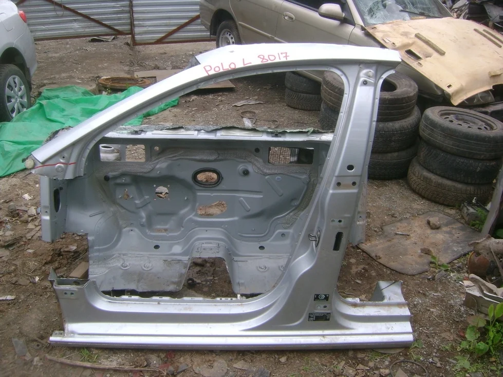 порог со стойкой Volkswagen Polo Sedan 2010-2020