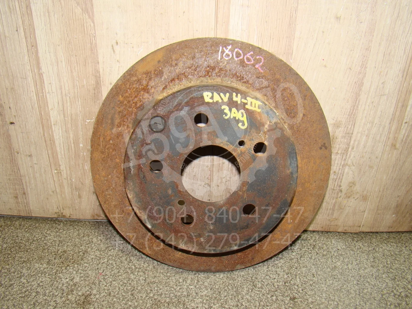 диск тормозной Toyota RAV4 (XA30) 2005-2012