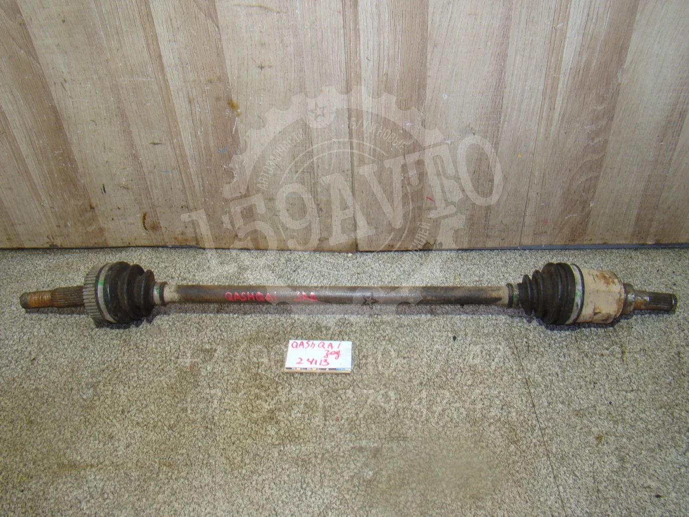 полуось Nissan Qashqai (J10) 2006-2013