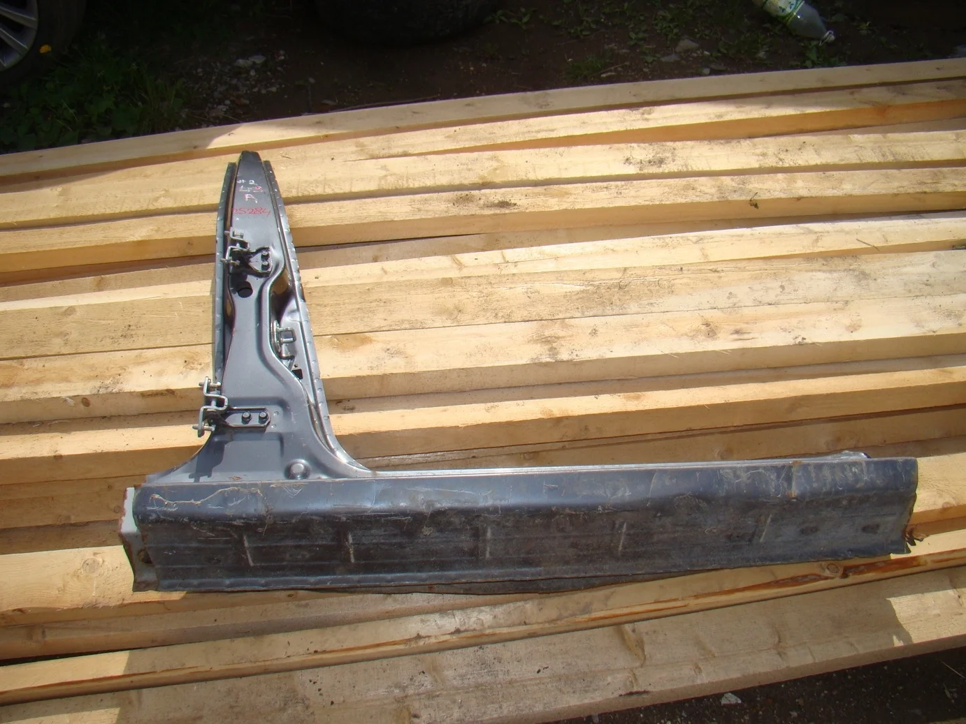 порог со стойкой Mitsubishi Lancer 9 (CS) 2003-2006