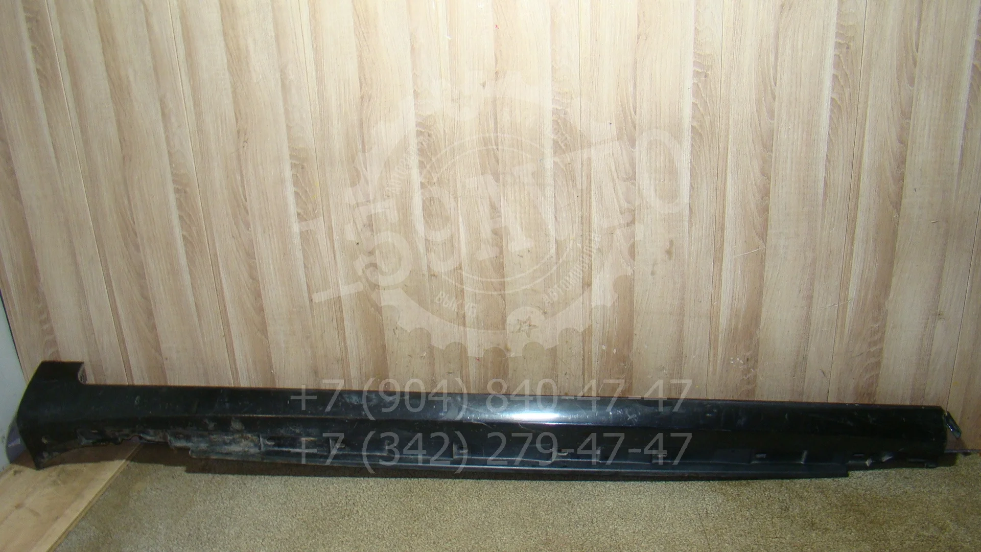 накладка на порог (наружная) Audi A4 (B7) 2004-2008