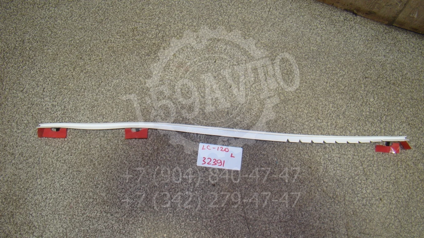 молдинг лобового стекла Toyota Land Cruiser Prado 120 2002-2009