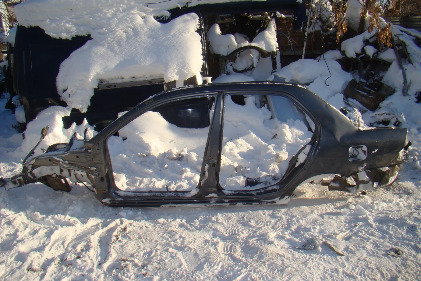 порог со стойкой Mitsubishi Lancer 9 (CS) 2003-2006