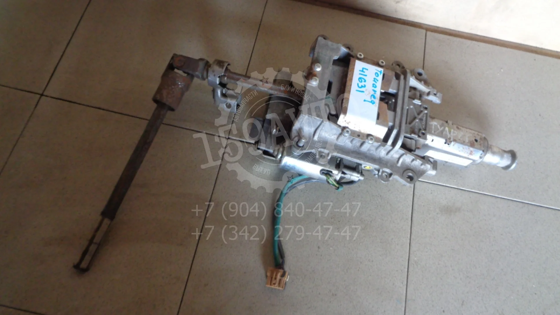 колонка рулевая VW Touareg I (7L) 2002-2010