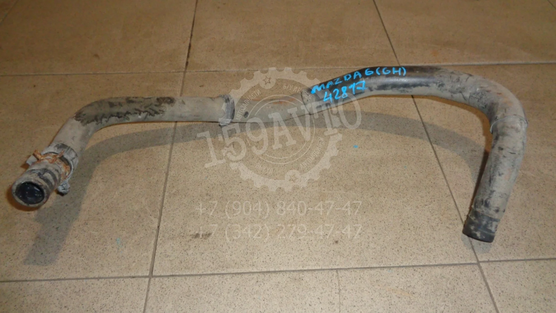 Патрубок радиатора Mazda Mazda 6 (GH) 2007-2012