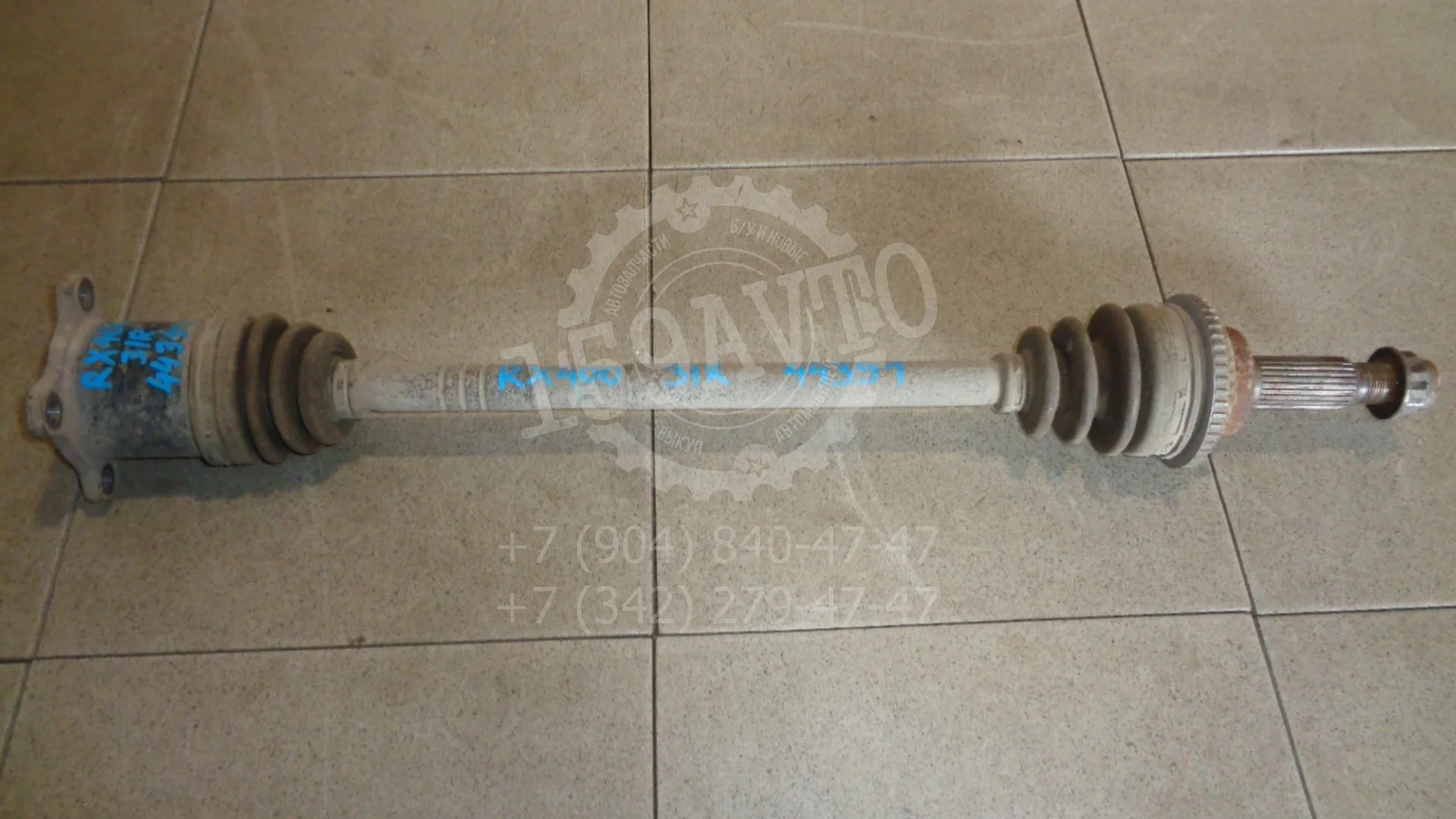 полуось Lexus RX 300/330/350/400h (XU30) 2003-2008