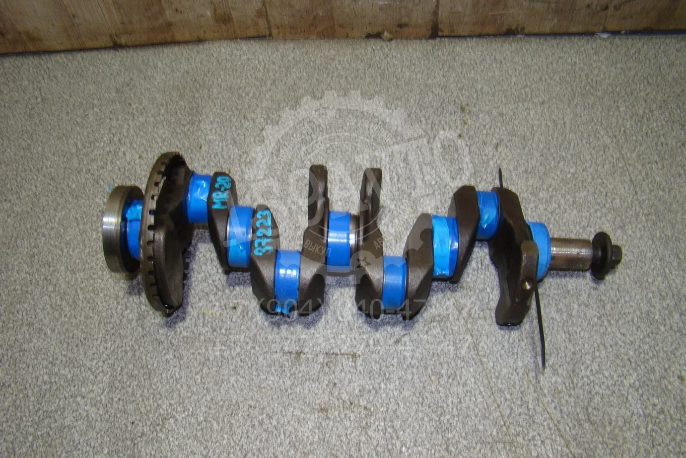 коленвал Nissan Qashqai (J10) 2006-2013