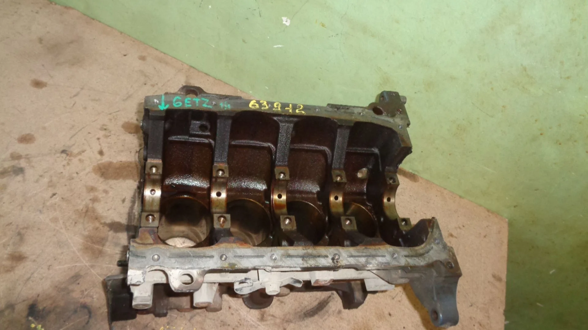 блок двигателя Hyundai Getz 2002-2011