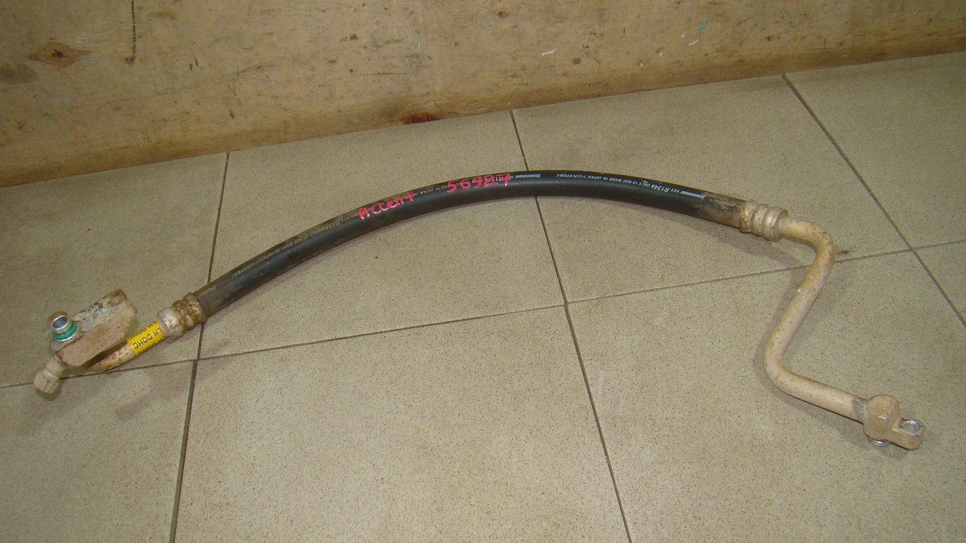 трубка кондиционера Hyundai Accent (LC) (ТАГАЗ) 2000-2012