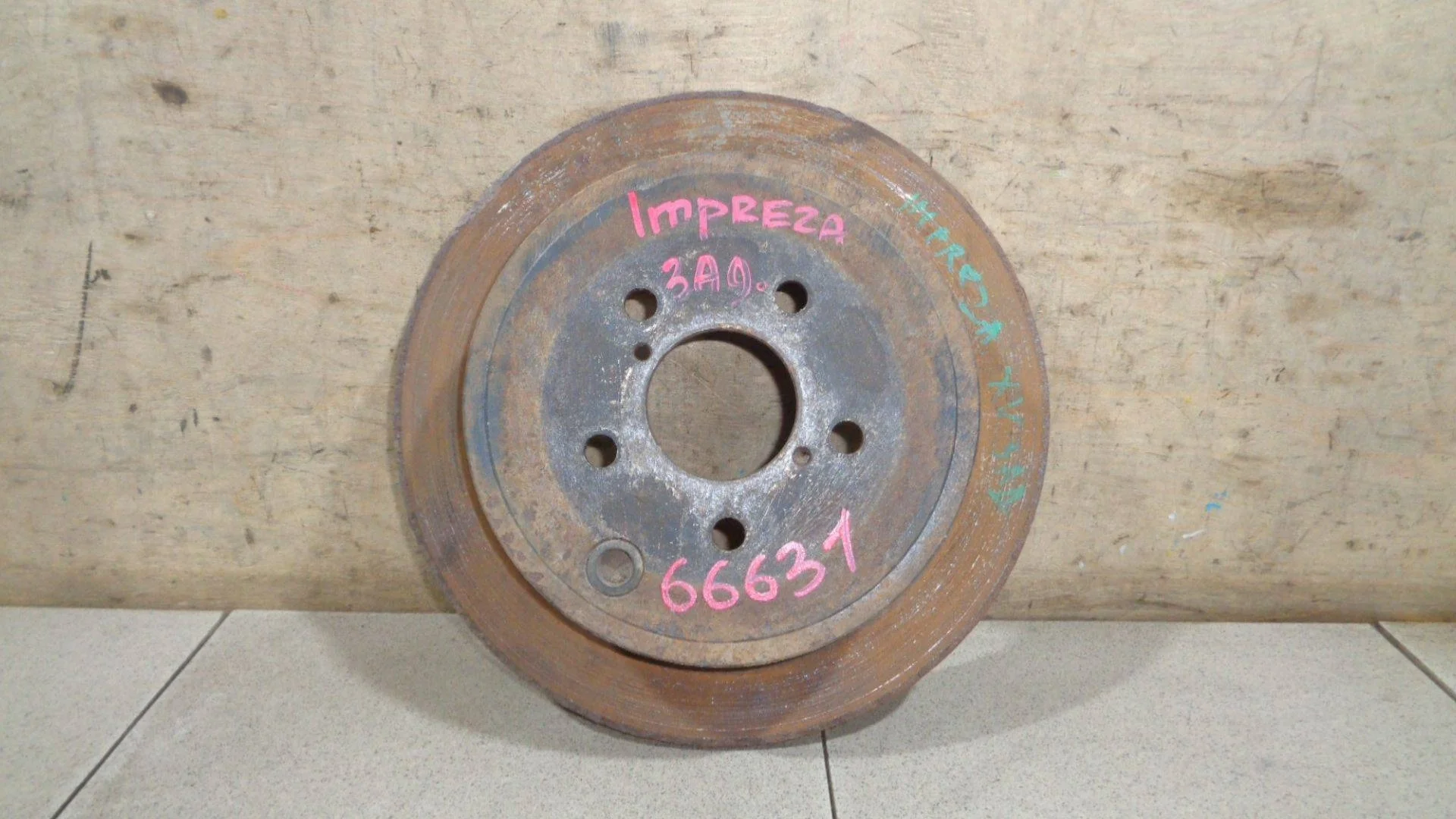 диск тормозной Subaru Impreza III (GE/GH/GR/GV) 2007-2011