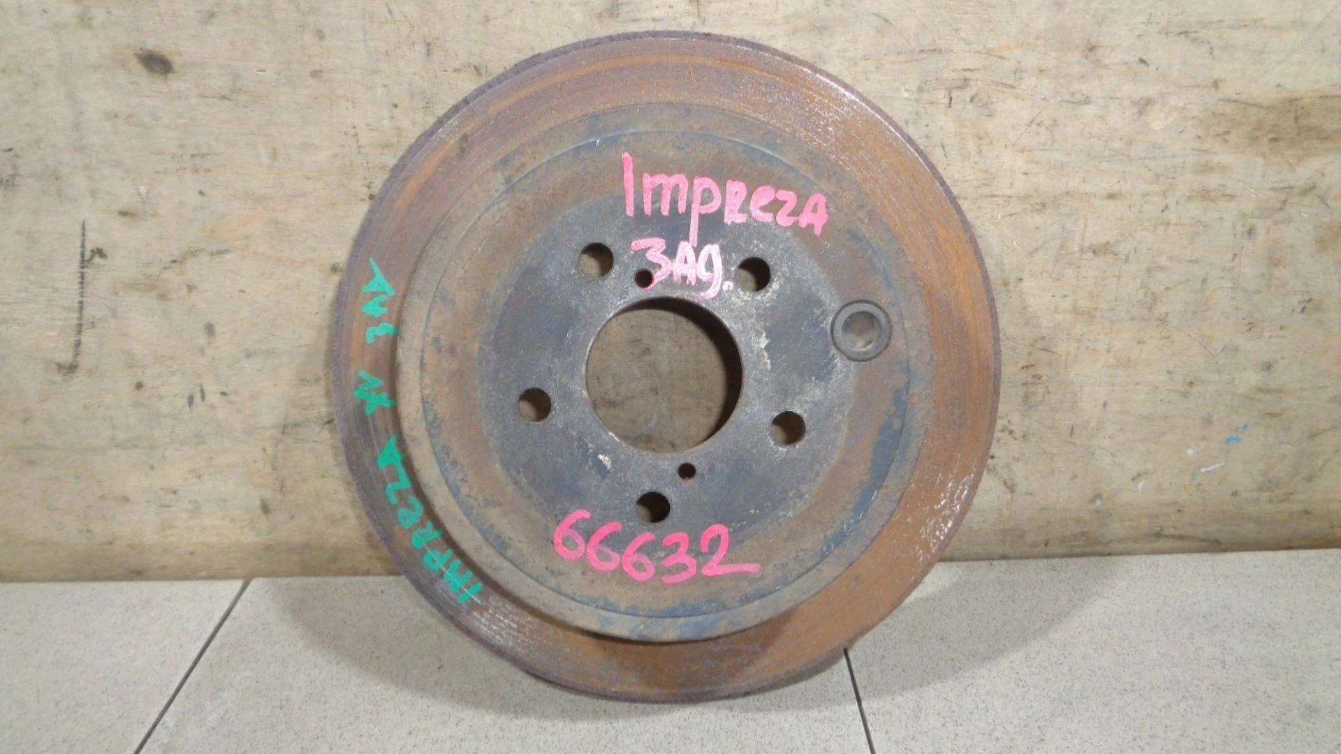 диск тормозной Subaru Impreza III (GE/GH/GR/GV) 2007-2011