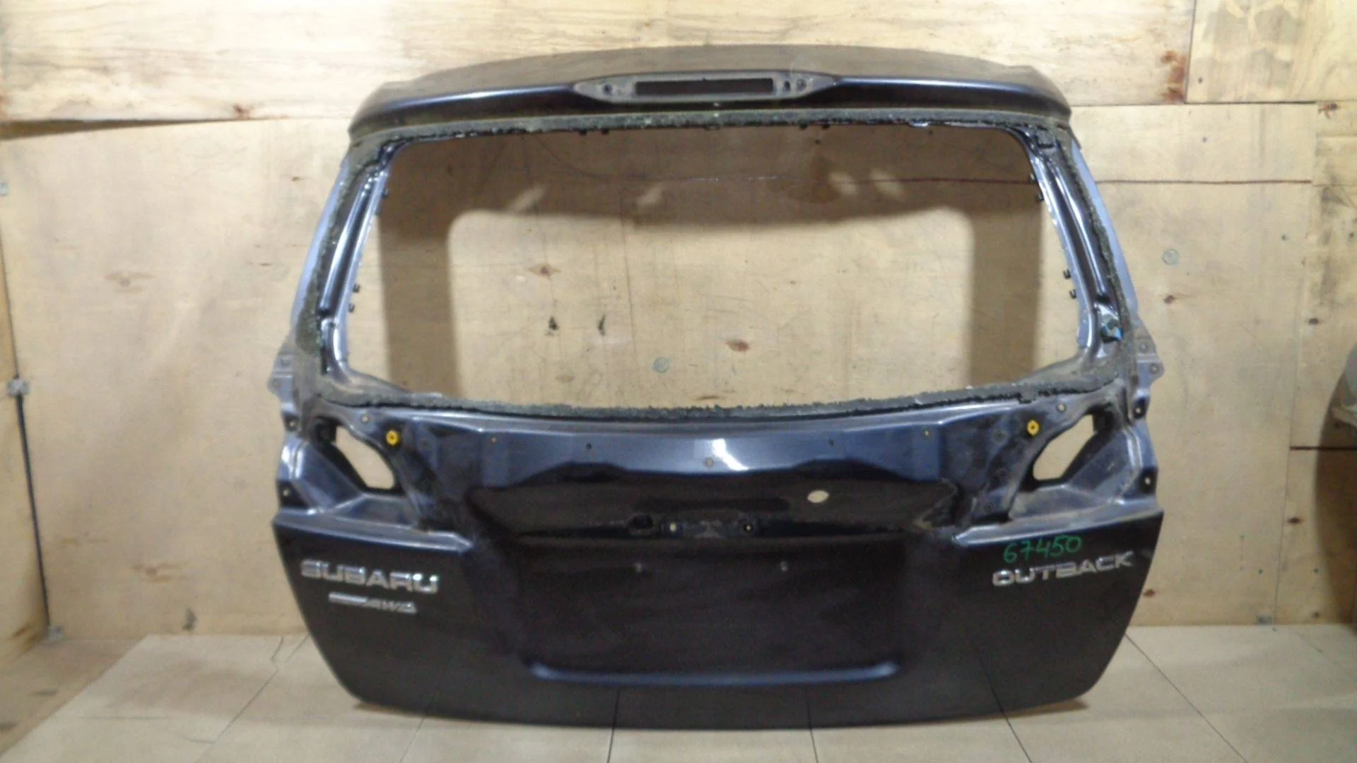 дверь багажника Subaru Legacy Outback IV (BM/BR) 2009-2014