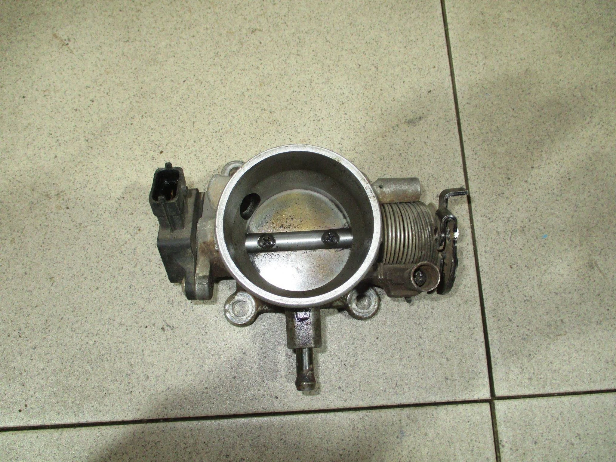 заслонка дроссельная механическая Hyundai Elantra (XD) 2000-2006