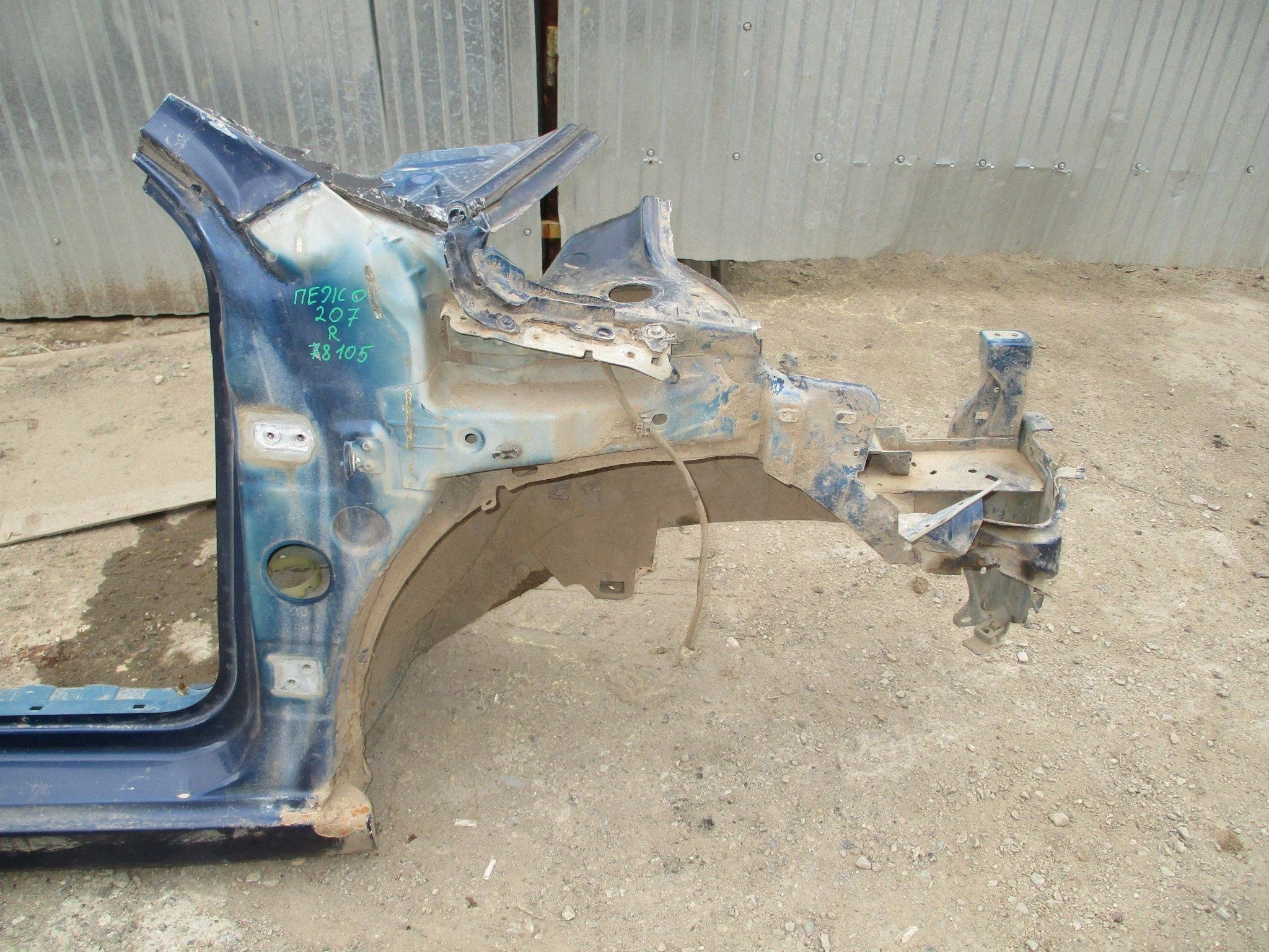 лонжерон Peugeot 207 2006-2017