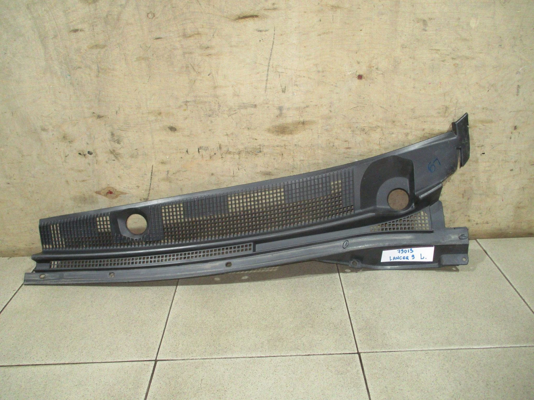 Решетка стеклооч. (планка под лобовое стекло) Mitsubishi Lancer 9 (CS) 2003-2006