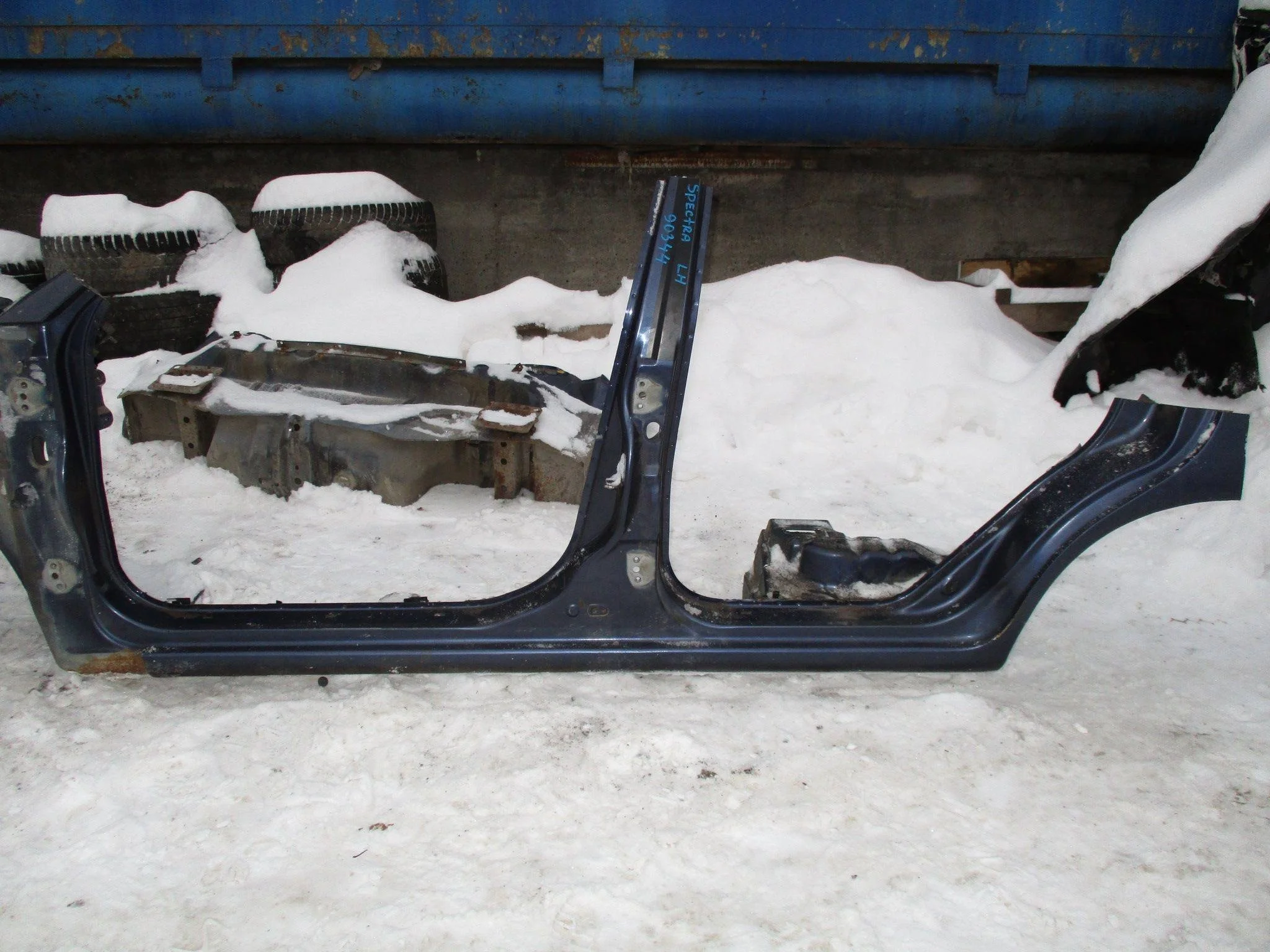 порог со стойкой Kia Spectra 2000-2011