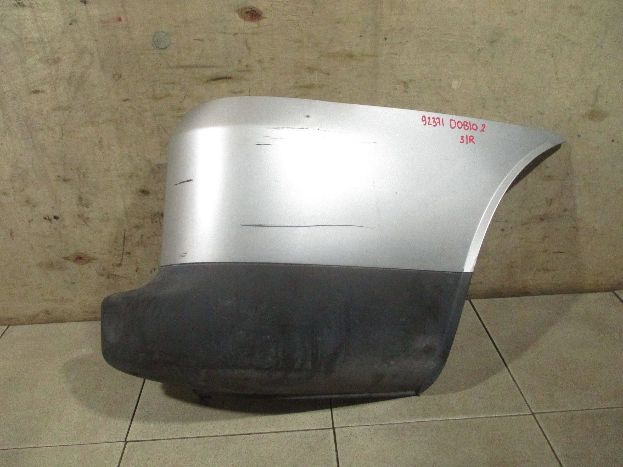 накладка заднего бампера Fiat Doblo I 2000-2009