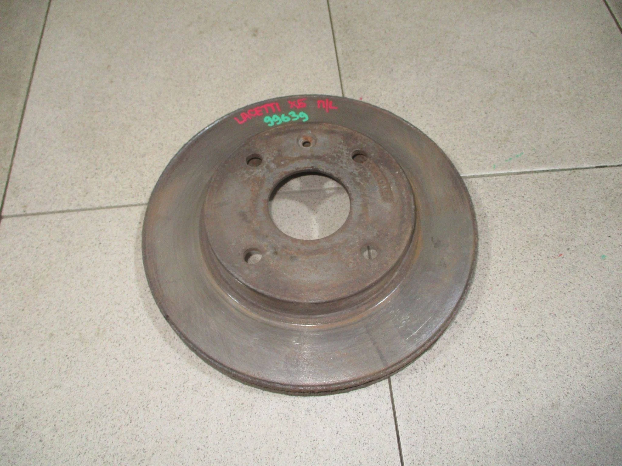 Диск тормозной передний вентилируемый Chevrolet Lacetti (J200) 2002-2013