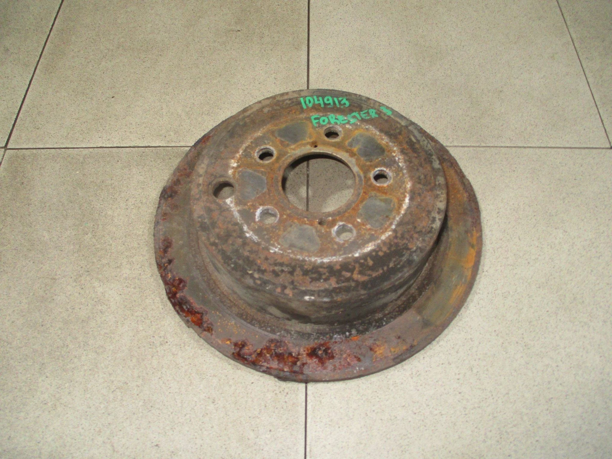 диск тормозной Subaru Forester III (SH) 2009-2012